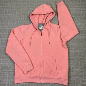 Champion Women’s Pink Full Zip Hooded Fleece Jacket Size XL - Picture 1 of 6