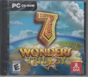 PC CD-ROM 7 Wonders Trilogy by ATARI - 3 Games - Brand New  - Picture 1 of 2