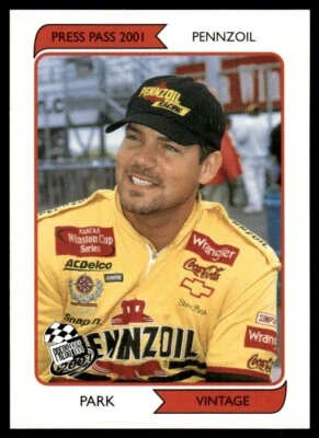 2001 Press Pass Vintage Steve Park #VN11 - Image 1 of 2