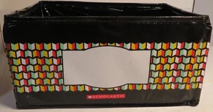 Seltene Scholastic Wunschliste Buchmesse Eimer Klassenzimmer Geschenk 2017 Aufbewahrungskoffer Trockenzeit - Bild 1 von 8