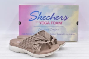 Women's Skechers Summits - Fantasy Walk Sandal in Mocha Size 9 119518 - Picture 1 of 6