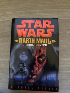 Darth Maul Shadow Hunter 1st Edition Hardcover Star Wars Legends Michael Reaves - Imagen 1 de 3