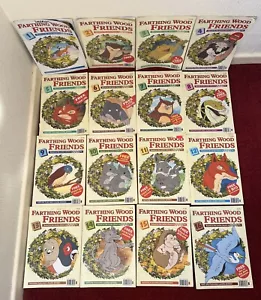 FARTHING WOOD FRIENDS Magazine, Parts 1-79 and 81-88 Animals of Farthing Wood - Foto 1 di 24