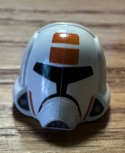 Lego Star Wars Republic Trooper mit orangefarbenem Musterhelm - Bild 1 von 2
