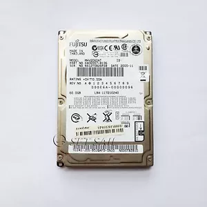 Fujitsu 2.5" HDD IDE PATA 60GB Hard Disk Drive 5400RPM 8M For Laptop - Picture 1 of 1