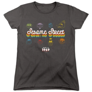 SESAME STREET MADE IN 1969 Licensed Women & Junior Tee Shirt SM-2XL - Picture 1 of 9