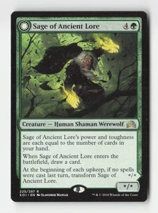 Sage of Ancient Lore Shadows over Innistrad #225 Rare - Picture 1 of 2