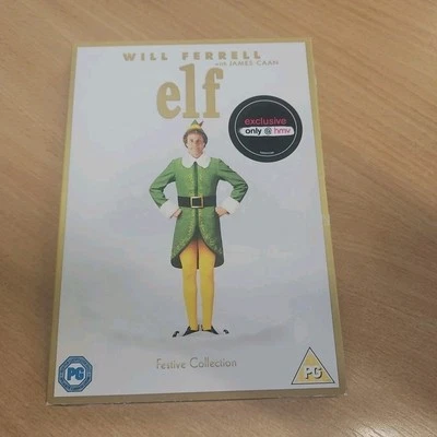 ELF DVD Will Ferrell (2003) HMV Exclusive Sleeve (Sealed) - Image 1 of 3
