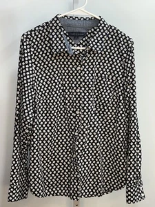 Tommy Hilfiger Damen Shirt blau,/rot/weiß geblümt, Größe M. 3E - Bild 1 von 4