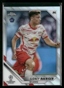 2021-22 Topps Chrome UEFA Champions League #60 Sidney Raebiger Refractor RC - Bild 1 von 2