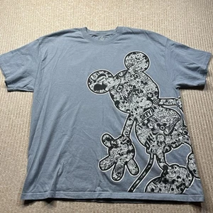 Walt Disney Mickey Mouse Comic Strip T-Shirt Blau XL - Bild 1 von 6
