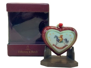 Villeroy & Boch My Christmas Tree Heart Limited Edition hanging Bauble. Boxed. - Picture 1 of 5