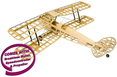 Dancing Wings RC Tiger Moth Balsa Kit 1.0M Wingspan + Power Bundle New Boxed - Image 1 of 4