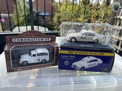 Jaguar MKII & Morris Minor Van ‘Police Vehicles’ Scale 1:43 - Image 1 of 3