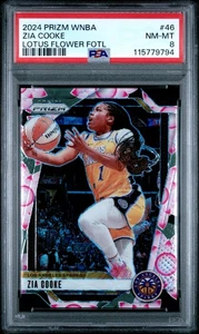 2024 Panini Prizm WNBA- Zia Cooke - Lotus Flower FOTL /3 - PSA - Lotus Flower /3 - Picture 1 of 2