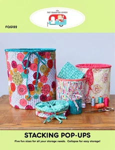 Fat Quarter Gypsy Stacking Pop-Ups Pattern - Picture 1 of 2