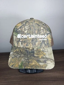 Certainteed Saint Gobain Truckermütze Camouflage Netz Realtree Kappe Jagd Bau - Bild 1 von 11