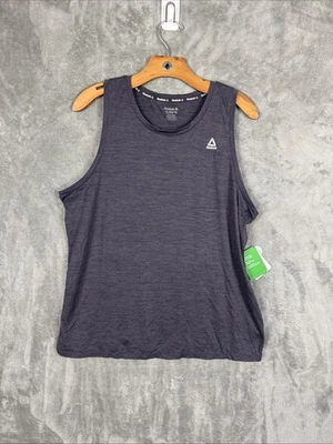 Camiseta sin mangas Reebok Legacy Performance gráfica para mujer Smoky Volcano talla XL nueva con etiquetas Foto 1 de 4