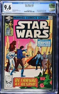 Star Wars #43 CGC 9,6 páginas blancas 1981 primera aparición Lando Calrissian - Imagen 1 de 2