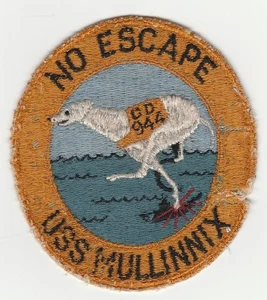 Vietnam vintage USN US Navy USS Mullinix DD-944 destroyer ptch - Picture 1 of 2