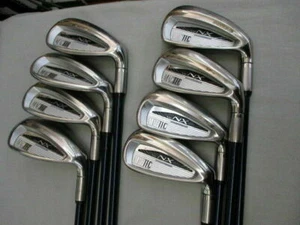 JAPAN MODEL MACGREGOR MACTEC NV-NX 8PC R-FLEX IRONS SET GOLF CLUBS - Picture 1 of 5
