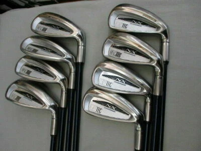 JAPAN MODEL MACGREGOR MACTEC NV-NX 8PC R-FLEX IRONS SET GOLF CLUBS - Image 1 of 4