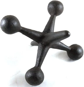 GSM Cast Iron Jack Retro Decorative Home Accents -Paperweight - Doorstop - Picture 1 of 5