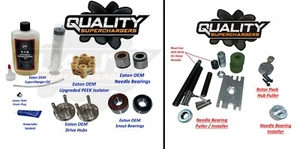 Genuine OEM Supercharger Rebuild Kit Bearing 5.0 3.0 Jaguar Rover 17+ Puller In - Picture 1 of 4