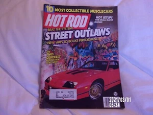 Hot Rod Magazine -1986 - 10 Issues - Awesome Ads, The Best of 1986, Shelby, Kit - Imagen 1 de 10