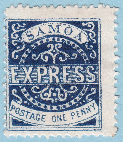 Samoa 1879 SC#1 MH Likely Forged/Reprinted Cover