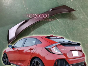 Unpainted HONDA 2017~2020 CIVIC X Hatchback 5-Door trunk spoiler ◎ - Picture 1 of 4