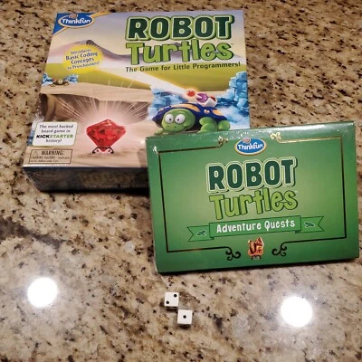 Think Fun Robot Turtles with Adventure Quest STEM Toy and Coding Board Game Set - Image 1 of 3