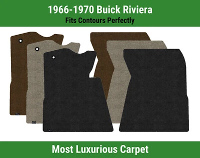 Alfombrillas de primera fila Lloyd Luxe para Buick Riviera 1966-1970  Foto 1 de 4