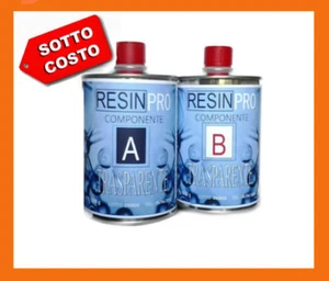 RESINA EPOSSIDICA TRASPARENTE GR 800 AUTOLIVELLANTE - EFFETTO SPECCHIO - Imagen 1 de 10