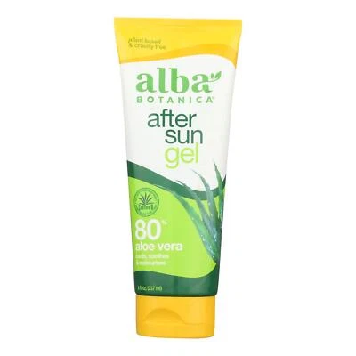 Alba Botanica Gel After Sun 80 Aloe Vera 8fo (Pack of 3) - Image 1 of 2