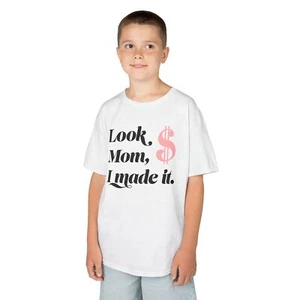 Kids Graduation T-Shirt – "Look Mom I Made It!" Funny Celebration Tee - Picture 1 of 12