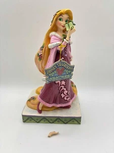 Disney Traditions Gifts of Peace - Rapunzel with Gifts Figurine 6008981 Damaged - Picture 1 of 7