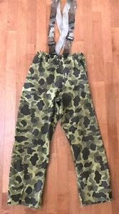 Remington Camouflage Regenhose Herren Gr. L USA Jagd Fisch Gore-Tex gefüttert Vintage - Bild 1 von 9