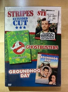 Stripes (Extended Cut), Ghostbusters, Groundhog Day Box Set NEW Free ship - Picture 1 of 2