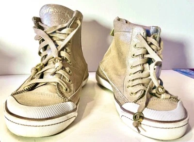 Zapatillas Tenis Coach en Caja Bronce Metálico Foto 1 de 4