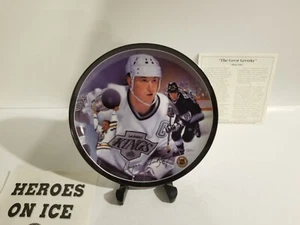 Wayne Gretzky Collector Plate - Hero's On Ice Series - The Great Gretzky - Bild 1 von 2
