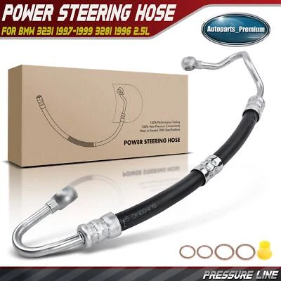 Conjunto de manguera de línea de presión de dirección asistida para BMW 323i 1997-1999 328i 1996 2,5 L Foto 1 de 4