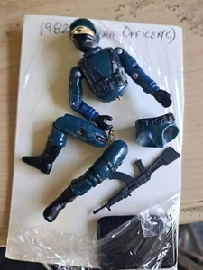 Cobra Officer Swivel Arms 100% Complete 1982 G.I. Joe Vintage Needs New O-ring - Picture 1 of 3