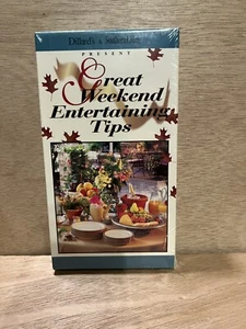 Dillard's & Southern Presents Living Great Weekend Entertaining Tips New! VHS(15 - Picture 1 of 4