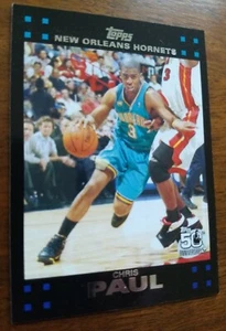 CHRIS PAUL, 2007-08 TOPPS #40, HORNETS - Picture 1 of 2