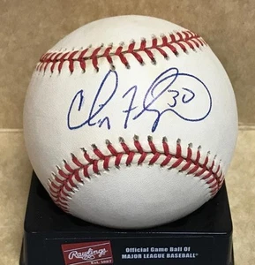 CLIFF FLOYD FLORIDA MARLINS SIGNED 1997 WORLD SERIES BASEBALL W/ COA - Picture 1 of 2