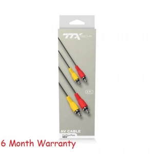 TTX Tech NES Red-Yellow AV Cable for Nintendo NES Brand New - Picture 1 of 1