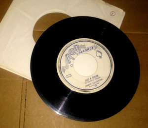 JIMMY CLANTON Just A Dream/You Aim To Please ACE 45 RPM L@@K! - Picture 1 of 2
