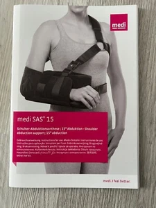 Schulter OP Abduktion Orthese - Gurt - medi SAS 15 - Rechts - small S - in OVP - Bild 1 von 3