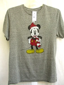 NEW DISNEY..MICKEY MOUSE..SANTA HAT..CHRISTMAS..VTG INSPIRED..T-SHIRT..sz MED - Picture 1 of 3